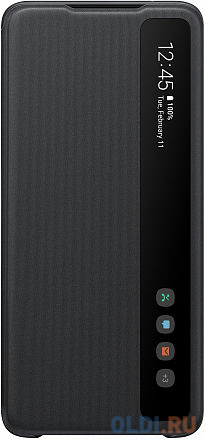 

Чехол (флип-кейс) Samsung для Samsung Galaxy S20 Ultra Smart Clear View Cover черный (EF-ZG988CBEGRU