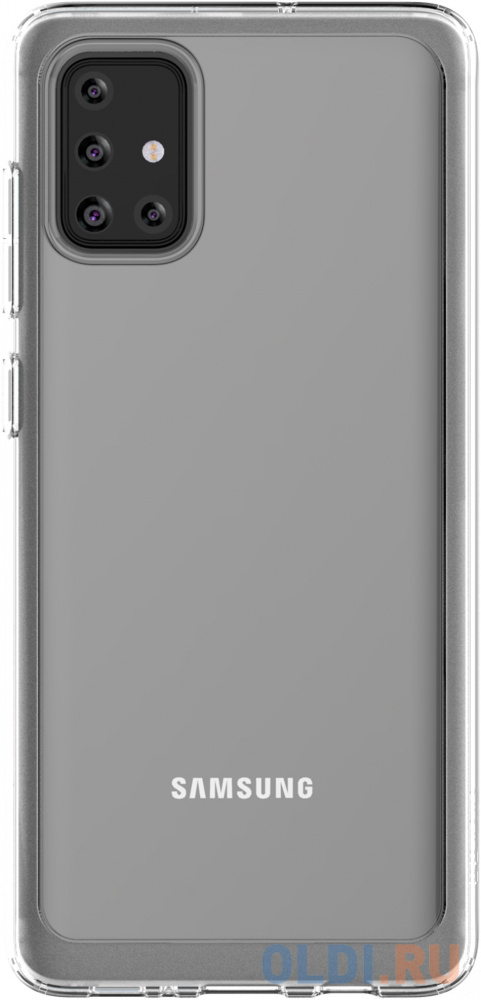 

Чехол (клип-кейс) Samsung для Samsung Galaxy A71 araree A cover прозрачный (GP-FPA715KDATR