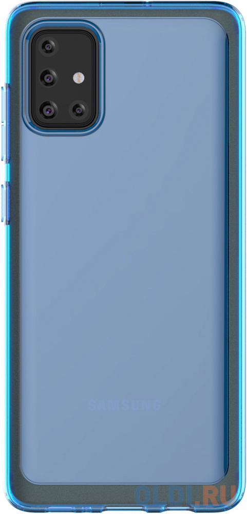 

Чехол (клип-кейс) Samsung для Samsung Galaxy A71 araree A cover синий (GP-FPA715KDALR