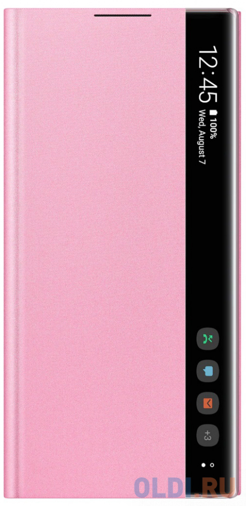 

Чехол (флип-кейс) Samsung для Samsung Galaxy Note 10 Clear View Cover розовый (EF-ZN970CPEGRU