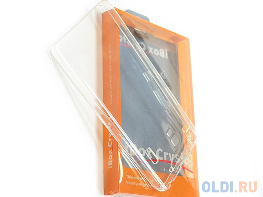 Чехол силикон iBox Crystal для Sony Xperia E4G (прозрачный)