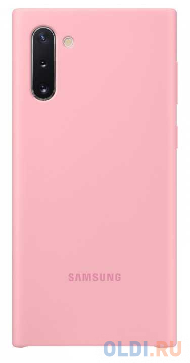 

Чехол (клип-кейс) Samsung для Samsung Galaxy Note 10 Silicone Cover розовый (EF-PN970TPEGRU