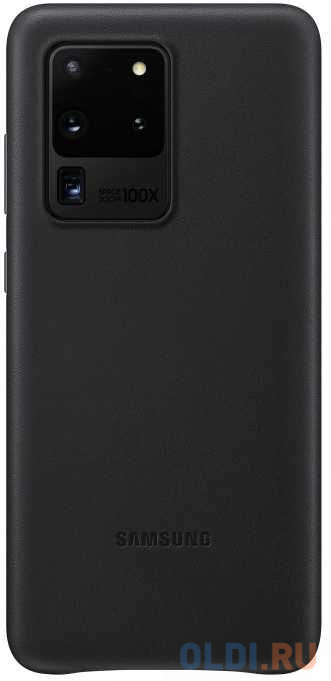 

Чехол (клип-кейс) Samsung для Samsung Galaxy S20 Ultra Leather Cover черный (EF-VG988LBEGRU