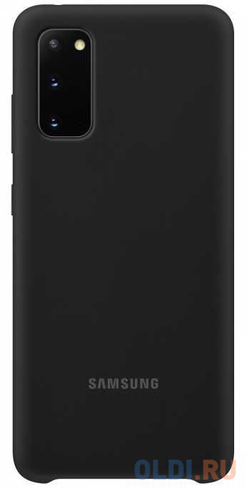 

Чехол (клип-кейс) Samsung для Samsung Galaxy S20 Silicone Cover черный (EF-PG980TBEGRU