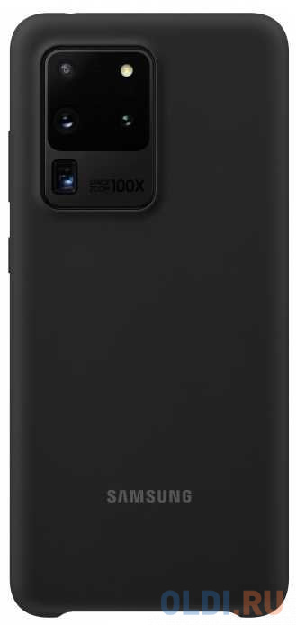 

Чехол (клип-кейс) Samsung для Samsung Galaxy S20 Ultra Silicone Cover черный (EF-PG988TBEGRU