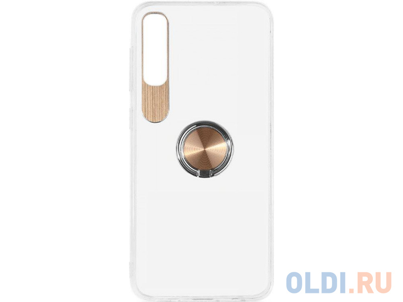 

Чехол с кольцом-держателем для Samsung Galaxy A50 DF sTRing-04 (gold)