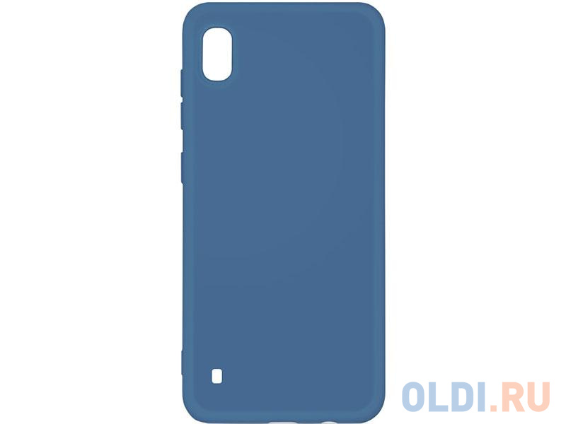 

Силиконовый чехол с микрофиброй для Samsung Galaxy A10 DF sOriginal-01 (blue)