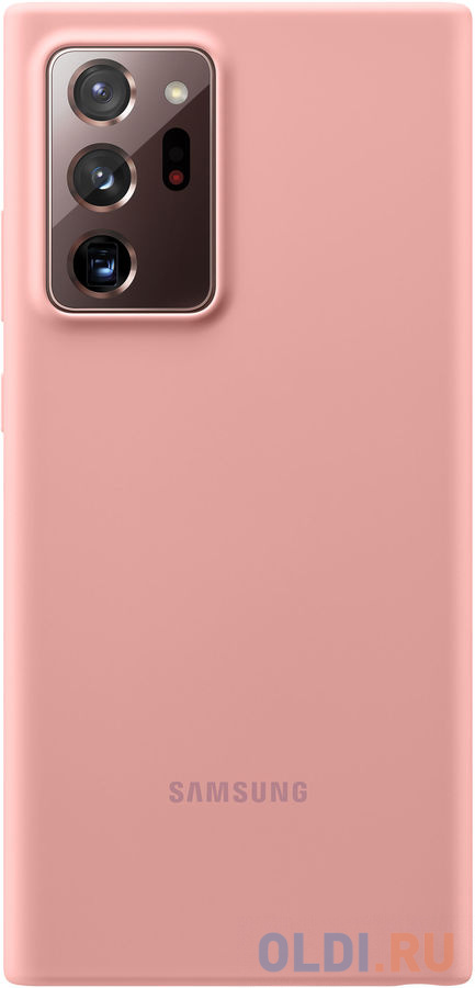 

Чехол (клип-кейс) Samsung для Samsung Galaxy Note 20 Silicone Cover бронзовый (EF-PN980TAEGRU