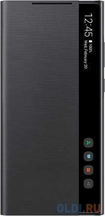 

Чехол (флип-кейс) Samsung для Samsung Galaxy Note 20 Smart Clear View Cover черный (EF-ZN980CBEGRU