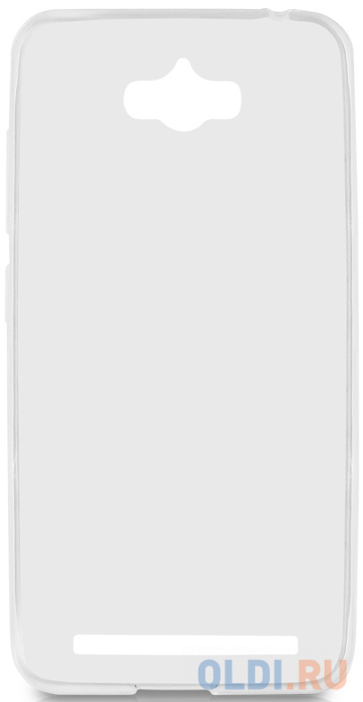 

Чехол силиконовый супертонкий для Asus Zenfone Max (ZC550KL) DF aCase-07 белый
