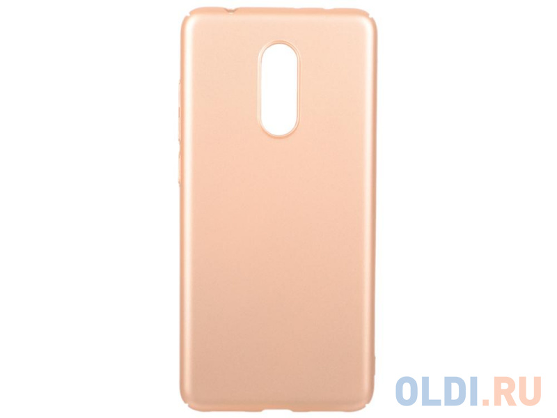 

Чехол soft-touch для Xiaomi Redmi 5 DF xiSlim-02 (gold)