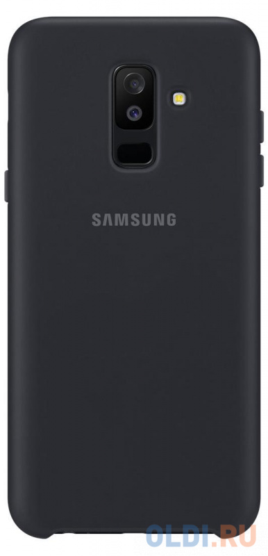 

Чехол (клип-кейс) Samsung для Samsung Galaxy A6+ (2018) Dual Layer Cover черный (EF-PA605CBEGRU)