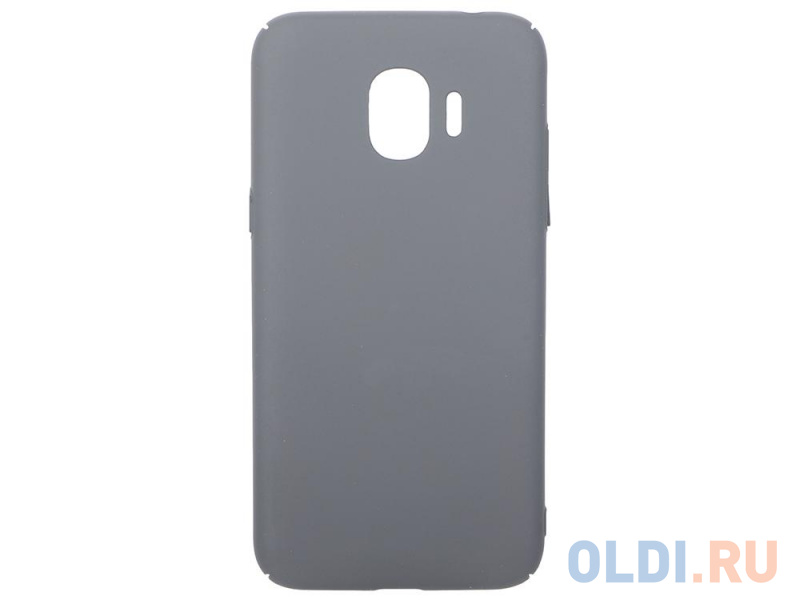 

Чехол soft-touch для Samsung Galaxy J2 (2018)/J2 Pro (2018) DF sSlim-34 (charcoal grey)