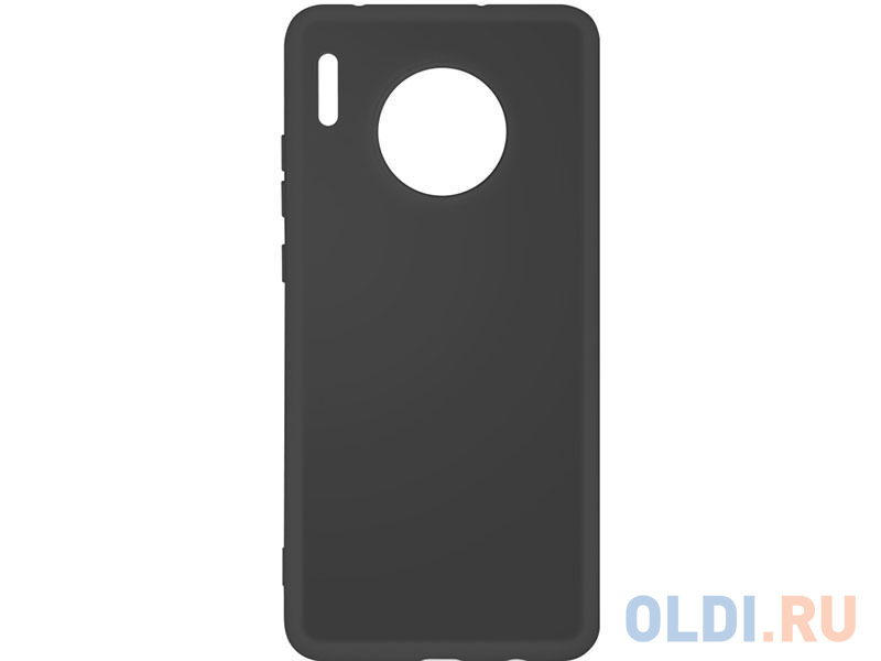 

Силиконовый чехол с микрофиброй для Huawei Mate 30 DF hwOriginal-05 (black)