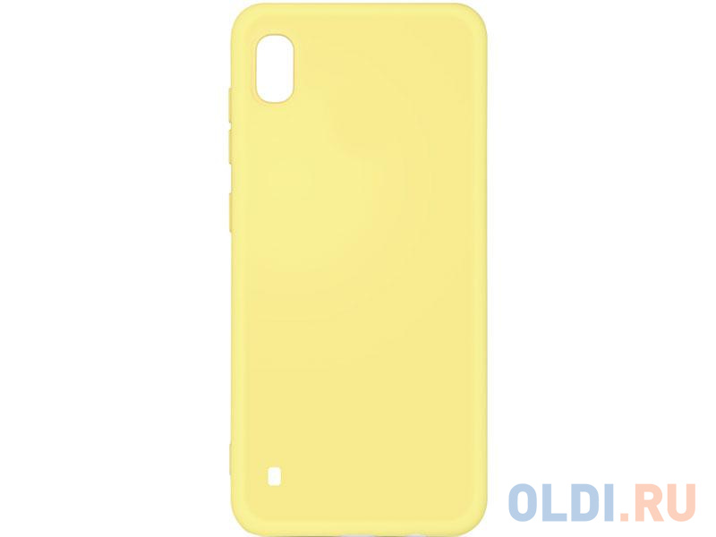 

Силиконовый чехол с микрофиброй для Samsung Galaxy A10 DF sOriginal-01 (yellow)