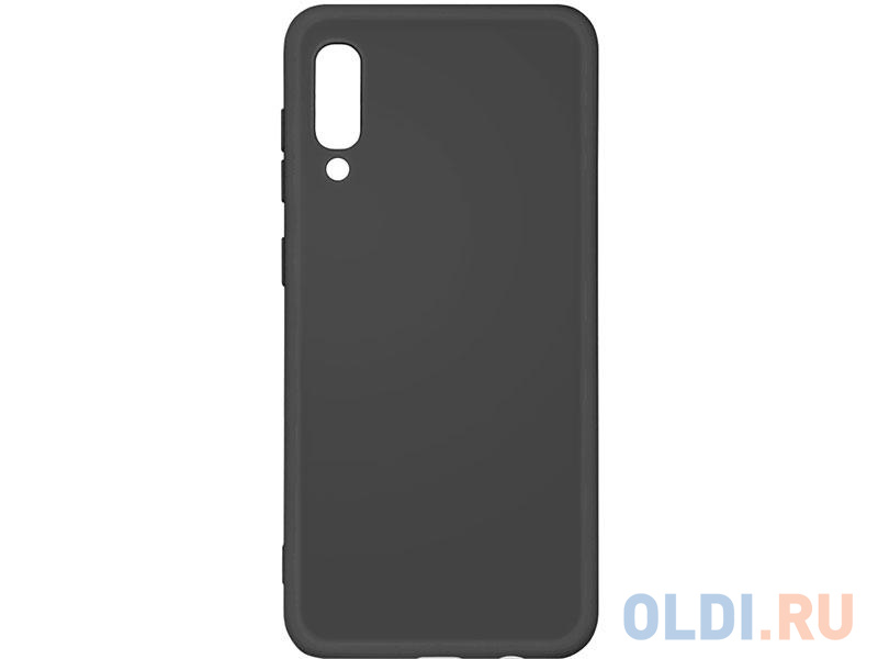 

Силиконовый чехол с микрофиброй для Samsung Galaxy A30s/A50s/A50 DF sOriginal-03 (black)