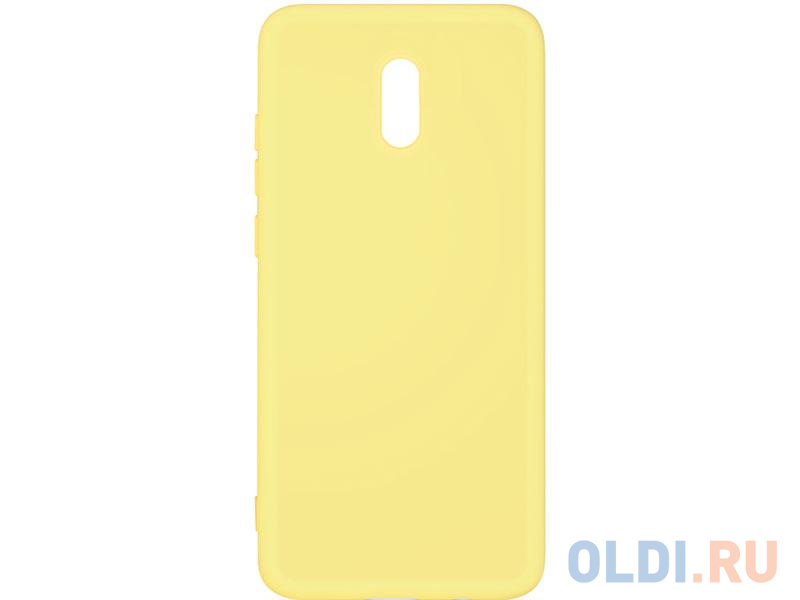 

Силиконовый чехол с микрофиброй для Xiaomi Redmi 8A DF xiOriginal-04 (yellow)
