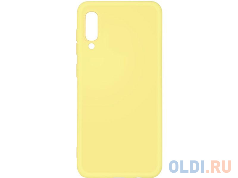 

Силиконовый чехол с микрофиброй для Samsung Galaxy A30s/A50s/A50 DF sOriginal-03 (yellow), Жёлтый