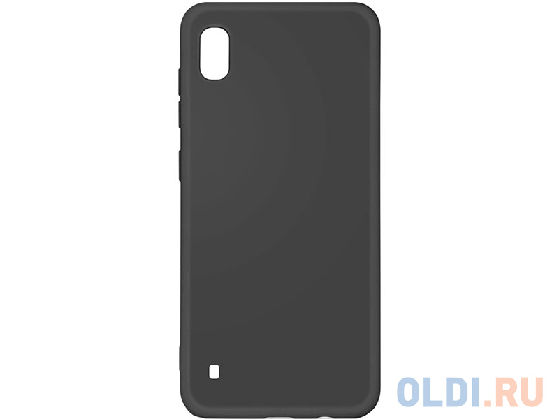 

Силиконовый чехол с микрофиброй для Samsung Galaxy A10 DF sOriginal-01 (black, Черный