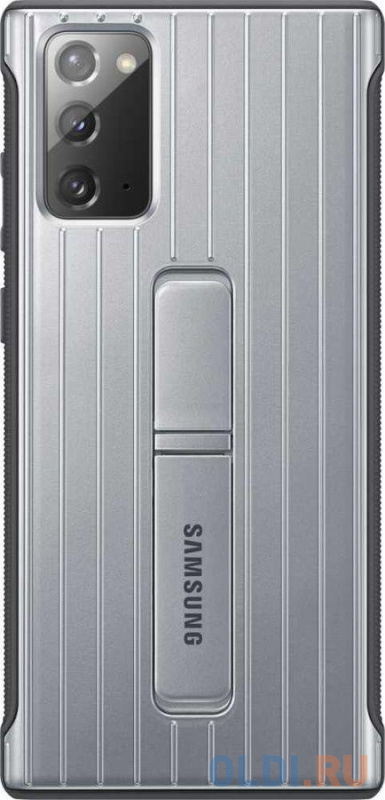 

Чехол (клип-кейс) Samsung для Samsung Galaxy Note 20 Protective Standing Cover серебристый (EF-RN980CSEGRU