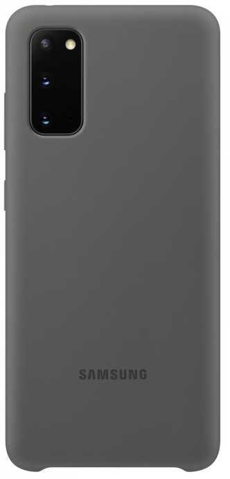 

Чехол (клип-кейс) Samsung для Samsung Galaxy S20 Silicone Cover серый (EF-PG980TJEGRU)