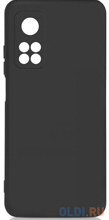 

Силиконовый чехол с микрофиброй для Xiaomi Mi 10T/10T Pro DF xiOriginal-15 (black)