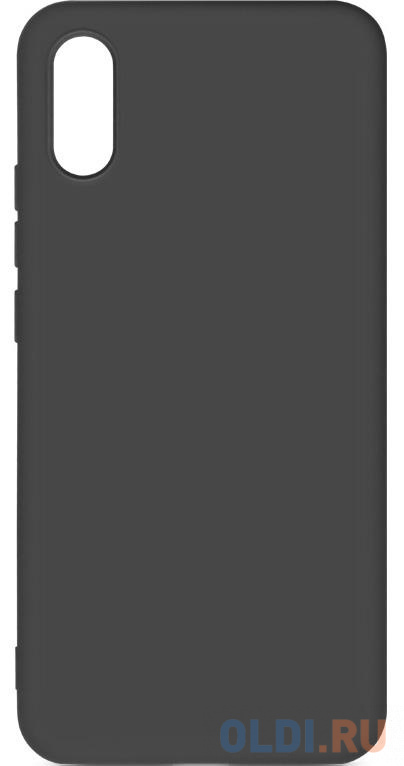 

Силиконовый чехол с микрофиброй для Xiaomi Redmi 9A DF xiOriginal-13 (black)