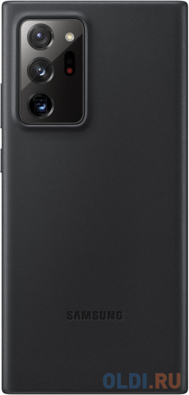 

Чехол (клип-кейс) Samsung для Samsung Galaxy Note 20 Ultra Leather Cover черный (EF-VN985LBEGRU