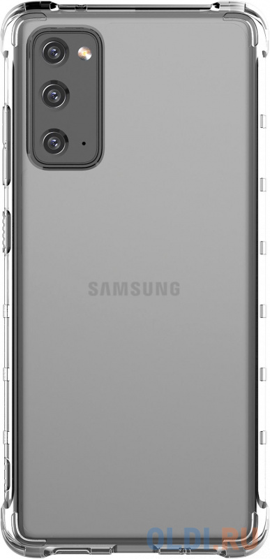 

Чехол (клип-кейс) Samsung для Samsung Galaxy S20 FE araree S cover прозрачный (GP-FPG780KDATR