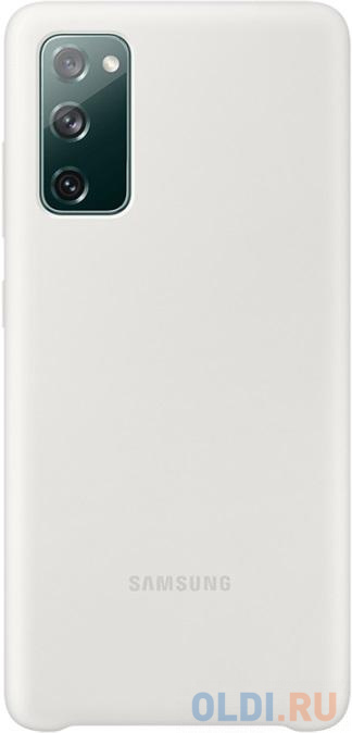 

Чехол (клип-кейс) Samsung для Samsung Galaxy S20 FE Silicone Cover белый (EF-PG780TWEGRU