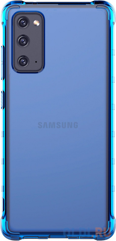 

Чехол (клип-кейс) Samsung для Samsung Galaxy S20 FE araree S cover синий (GP-FPG780KDALR