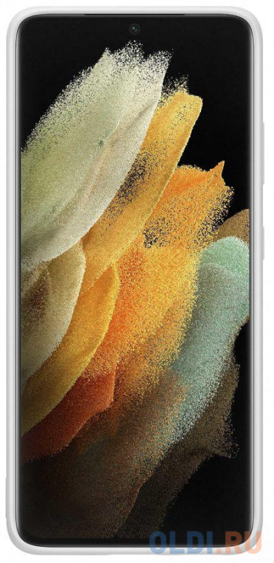 

Чехол (клип-кейс) Samsung для Samsung Galaxy S21 Ultra Silicone Cover светло-серый (EF-PG998TJEGRU)