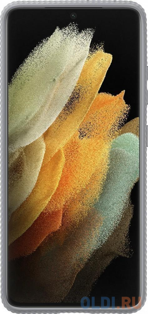 Чехол (клип-кейс) Samsung для Samsung Galaxy S21 Ultra Protective Standing Cover светло-серый (EF-RG998CJEGRU)