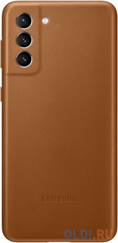 

Чехол (клип-кейс) Samsung для Samsung Galaxy S21+ Leather Cover коричневый (EF-VG996LAEGRU