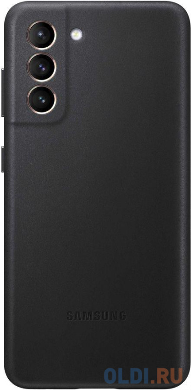 

Чехол (клип-кейс) Samsung для Samsung Galaxy S21 Leather Cover черный (EF-VG991LBEGRU)