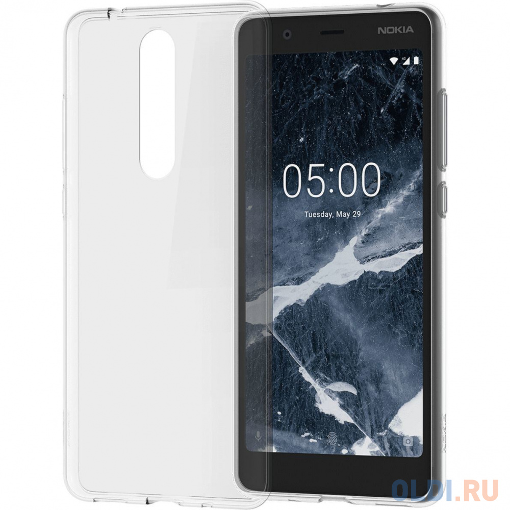 Чехол Nokia Чехол Nokia 5.1 Clear Case CC-109