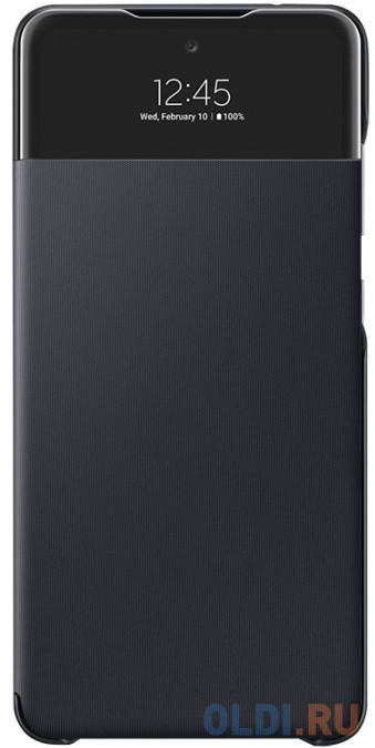 Чехол (флип-кейс) Samsung для Samsung Galaxy A72 Smart S View Wallet Cover черный (EF-EA725PBEGRU)
