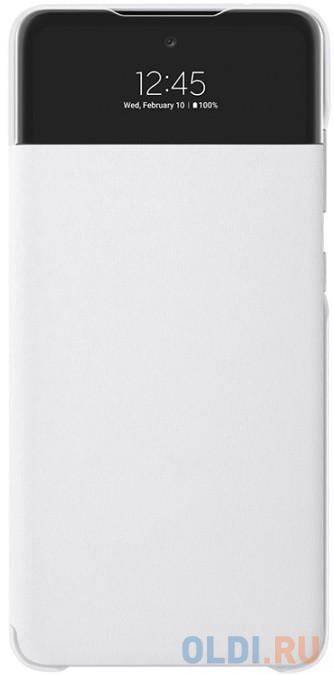 

Чехол (флип-кейс) Samsung для Samsung Galaxy A72 Smart S View Wallet Cover белый (EF-EA725PWEGRU)