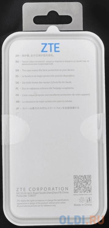 Чехол ZTE Оригинальный пластиковый чехол ZTE Blade A3 2020 фото