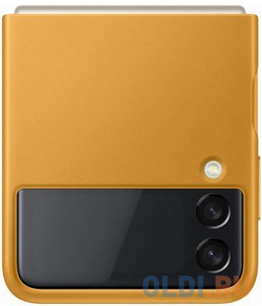 

Чехол (клип-кейс) Samsung для Samsung Galaxy Z Flip3 Leather Cover горчичный (EF-VF711LYEGRU)