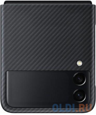 

Чехол (клип-кейс) Samsung для Samsung Galaxy Z Flip3 Aramid Cover черный (EF-XF711SBEGRU)