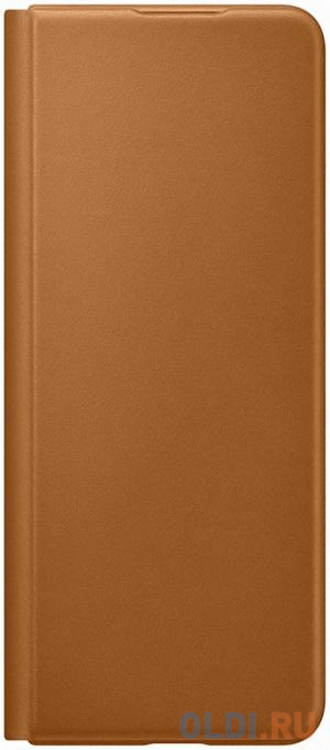

Чехол (клип-кейс) Samsung для Samsung Galaxy Z Fold3 Leather Flip Cover коричневый (EF-FF926LAEGRU)