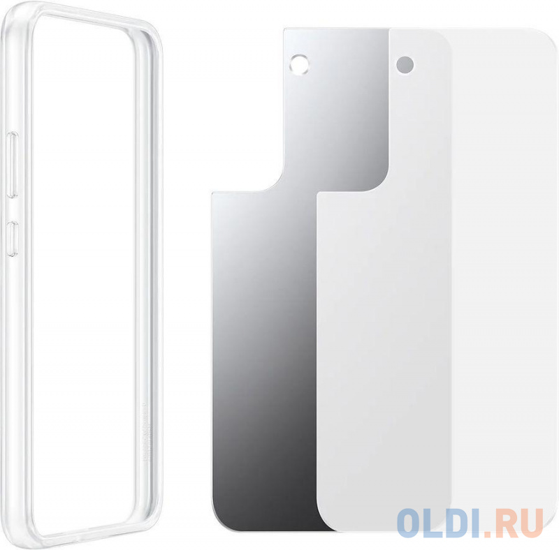 

Чехол (клип-кейс) Samsung для Samsung Galaxy S22+ Frame Cover прозрачный (EF-MS906CTEGRU)