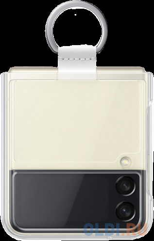 

Чехол (клип-кейс) Samsung для Samsung Galaxy Z Flip3 Clear Cover with Ring прозрачный (EF-QF711CTEGRU)