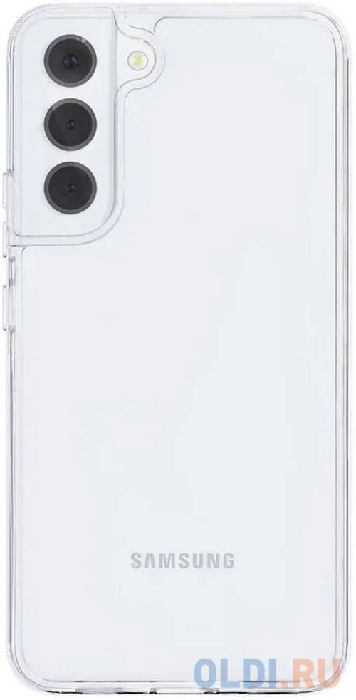 Чехол (клип-кейс) VLP VLP-TGS22-TP, для Samsung Galaxy S22, прозрачный