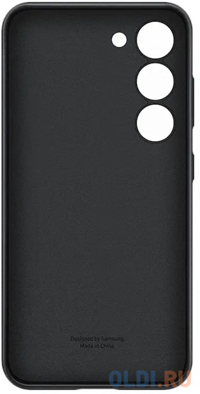 

Чехол (клип-кейс) Samsung для Samsung Galaxy S23 Leather Case черный (EF-VS911LBEGRU)