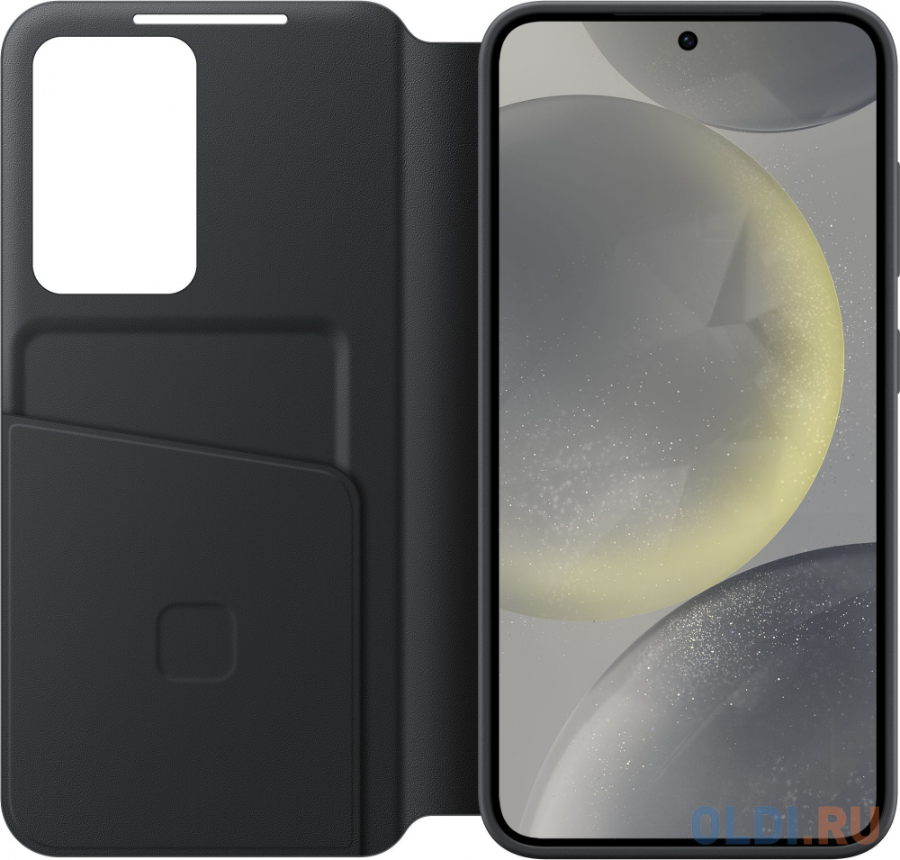 Чехол (флип-кейс) Samsung для Samsung Galaxy S24 Smart View Wallet Case S24 черный (EF-ZS921CBEGRU) - фото 2