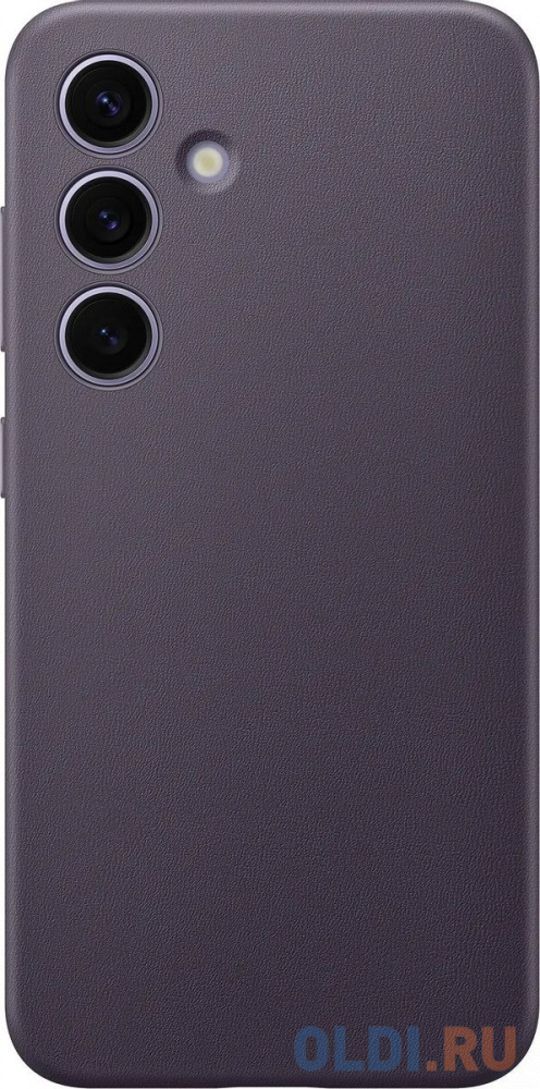 

Чехол (клип-кейс) Samsung для Samsung Galaxy S24+ Vegan Leather Case S24+ темно-фиолетовый (GP-FPS926HCAVR)