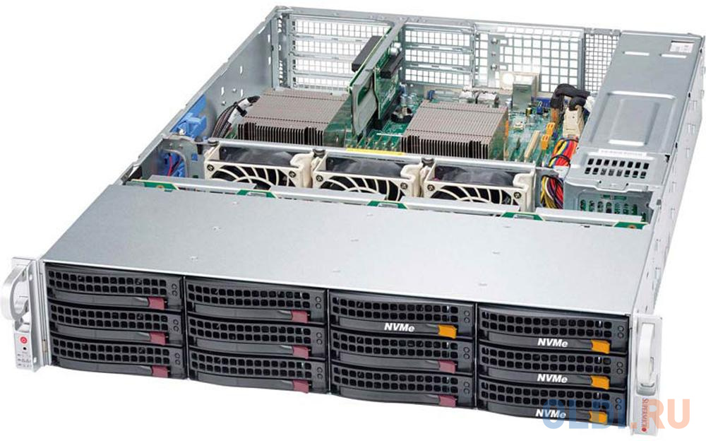 Серверная платформа Supermicro SYS-6029P-WTRT серверная платформа wolf pass 1u r1208wftzsr 99aw7c intel