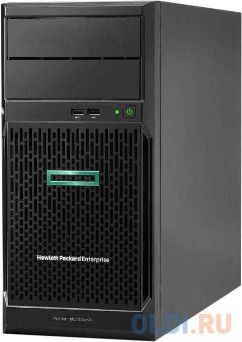 

Сервер HPE ProLiant ML30 Gen10 1xE-2224 1x16Gb S100i 1G 2P 1x350W 4 LFF (P16928-421)